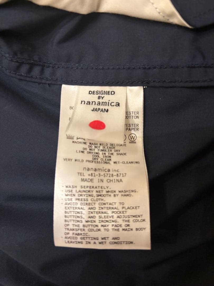 nanamica フードジャケット