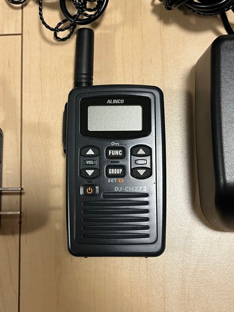 【ほぼ未使用】ALINCO DJ-CH272 EDC-182 EME-21A×2