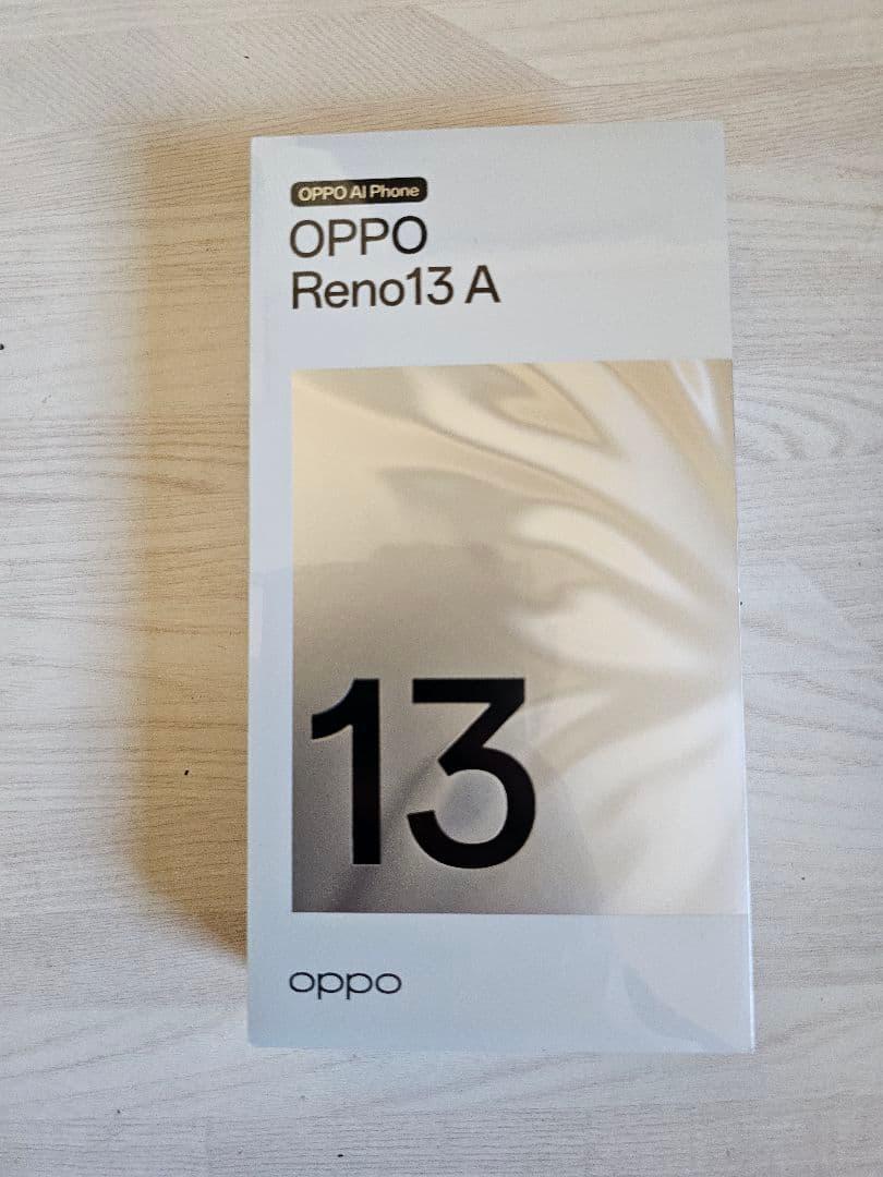 新品未開封OPPO Reno 13A 128Gアイスブルー