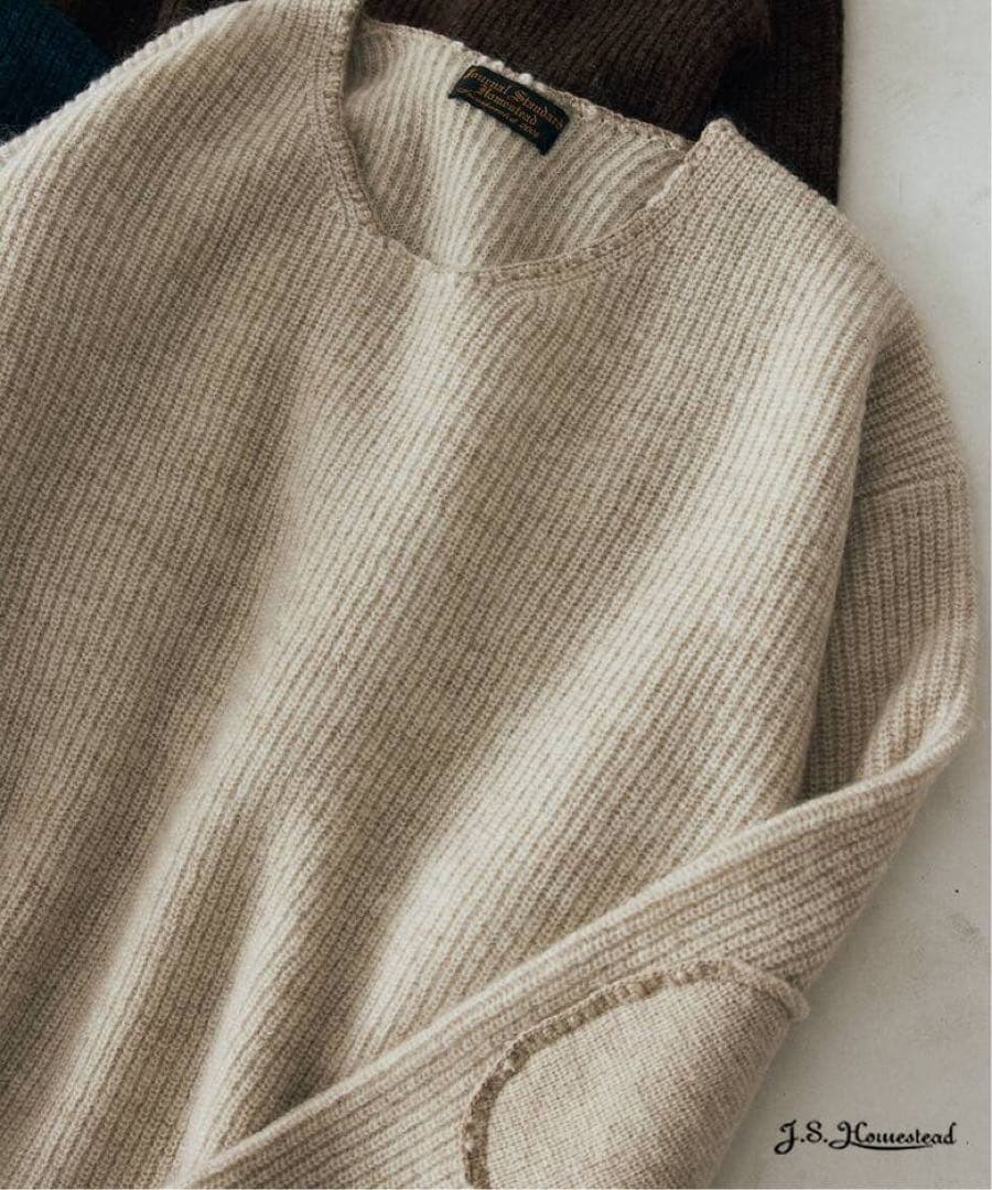 ジャーナルスタンダード　ブランケットスティッチリブニット Mサイズ