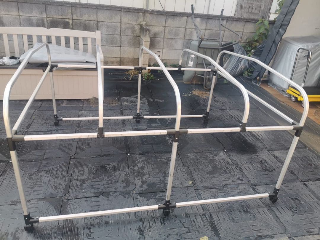 アルミ軽トラック幌セット（3方開きタイプ）旧型タイプ