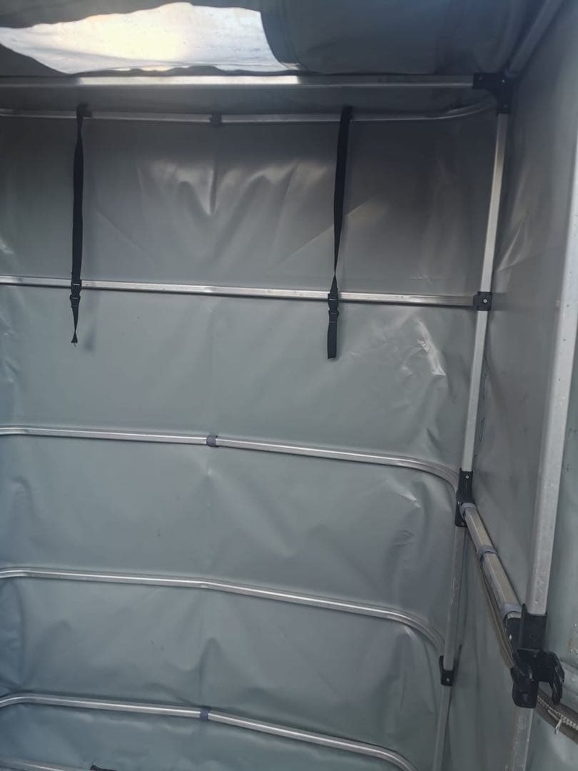 アルミ軽トラック幌セット（3方開きタイプ）旧型タイプ