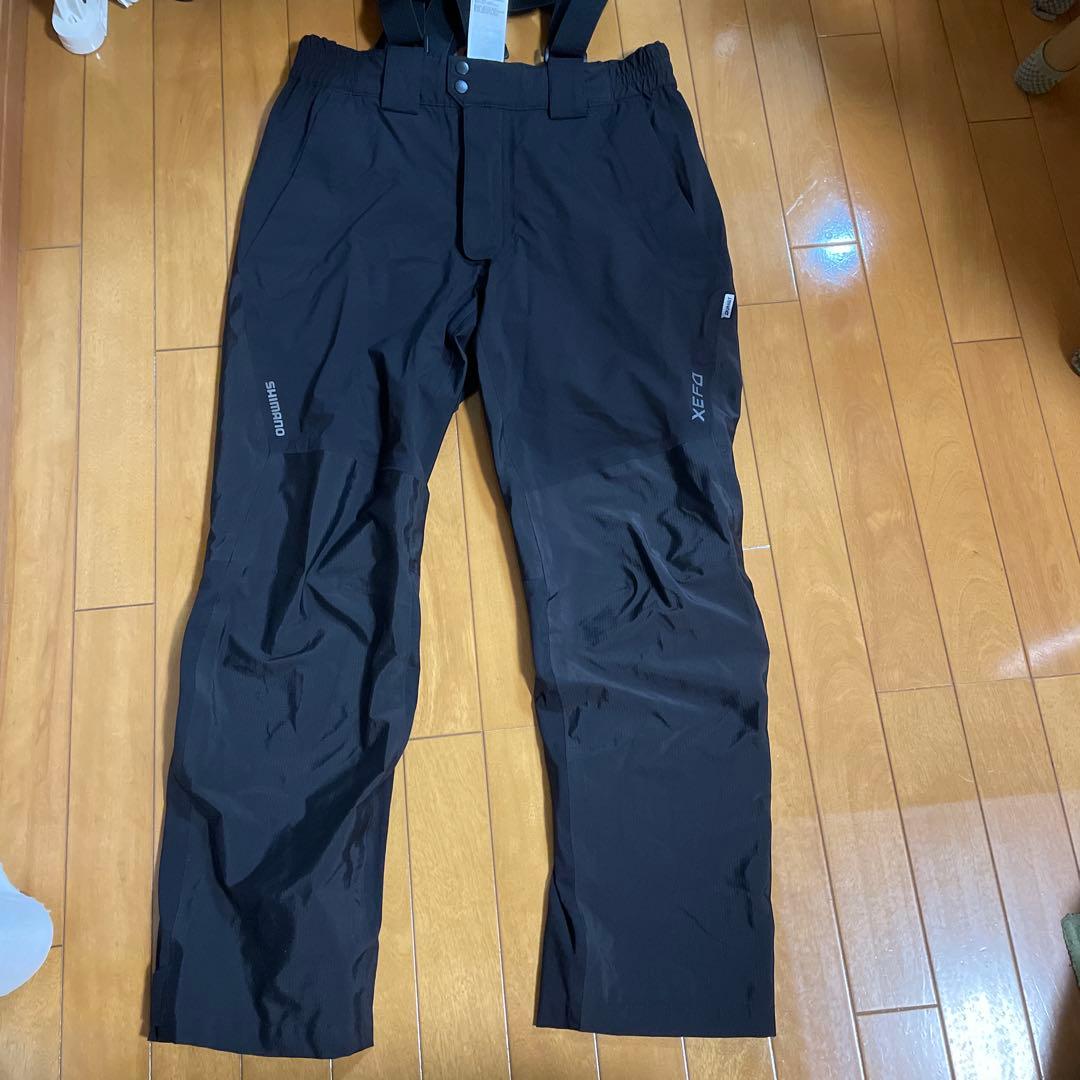 シマノ RA-22PSＸＥＦＯ（ゼフォー） デュラスト レインパンツ　ブラック