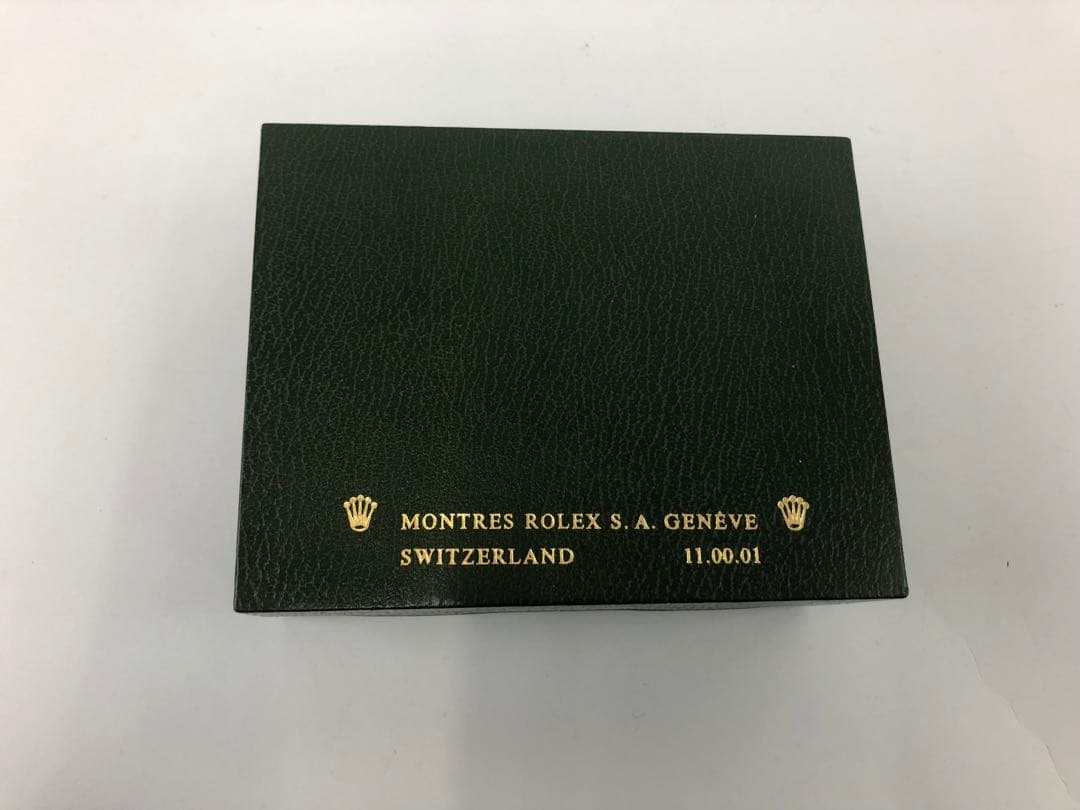 チ*認様 ロレックス　空き箱　外箱　内箱　取説　小冊子　グリーン