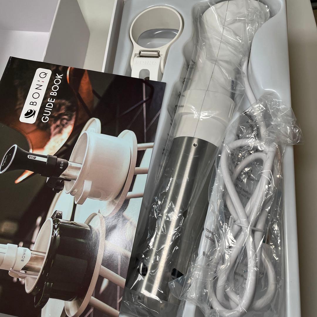 か*わ様 BONIQ ボニーク BNQ-01 シルキーホワイト 低温調理器