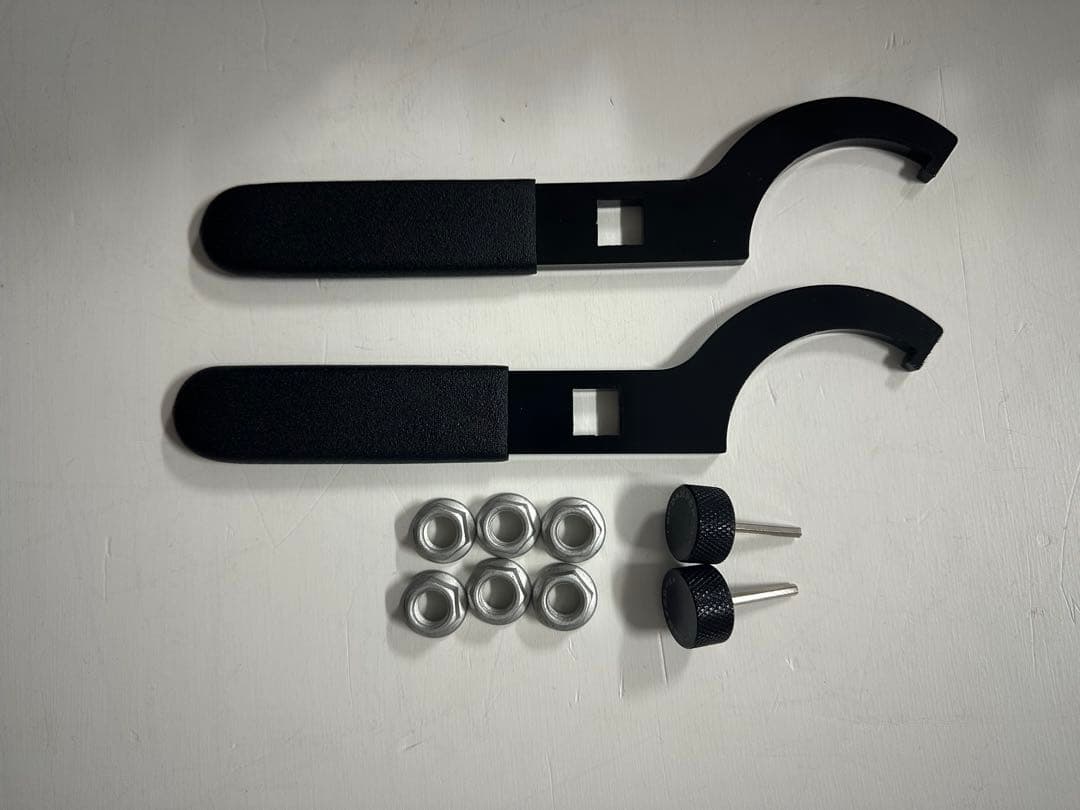 50プリウスフルタップ減衰36段調整車高調フロント左右セット