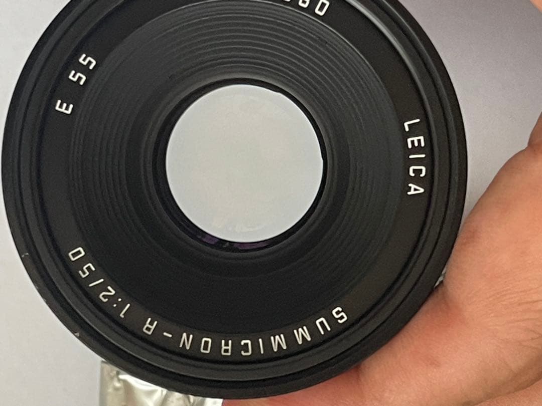 Leica ズミクロンR50mm F2 フード組込（R-only）※元箱付き