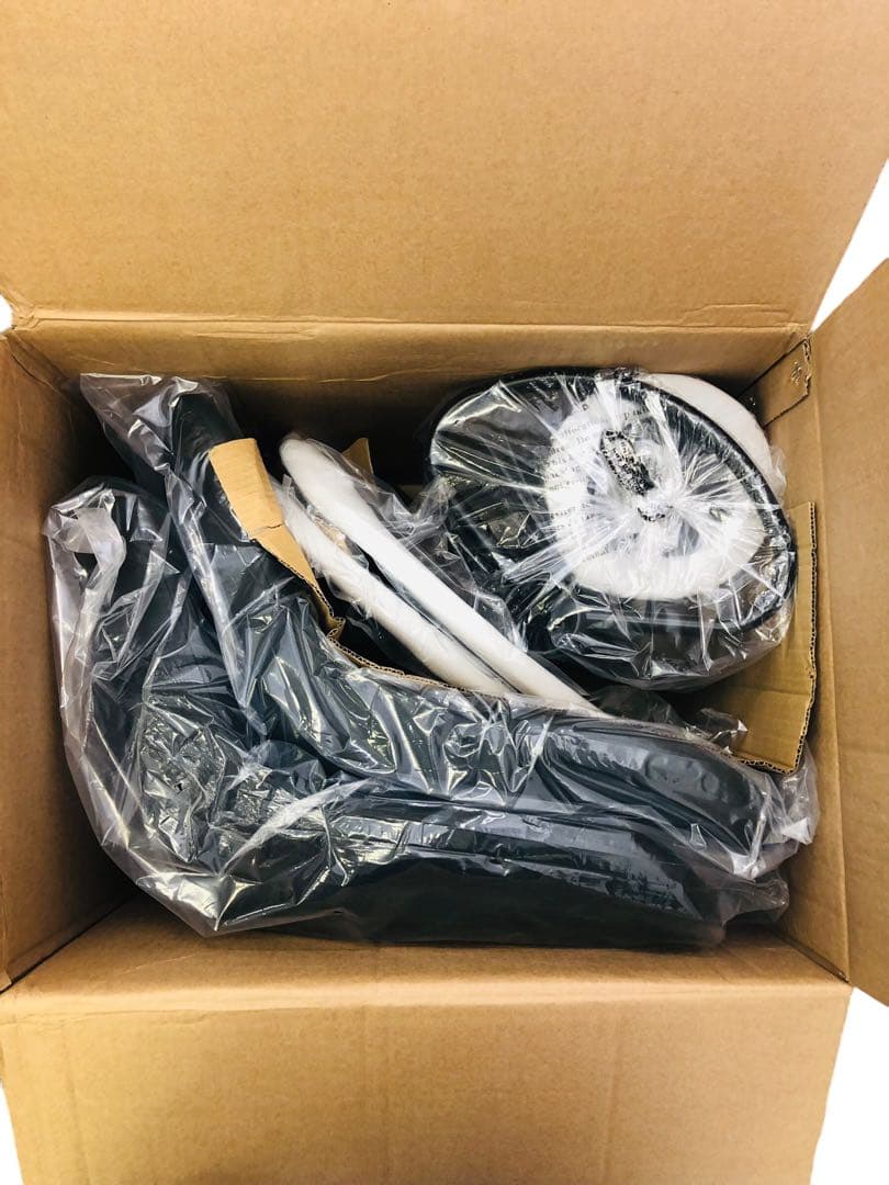 【開封済・未使用】Youhauchair カウンターチェア 2脚セット ブラック