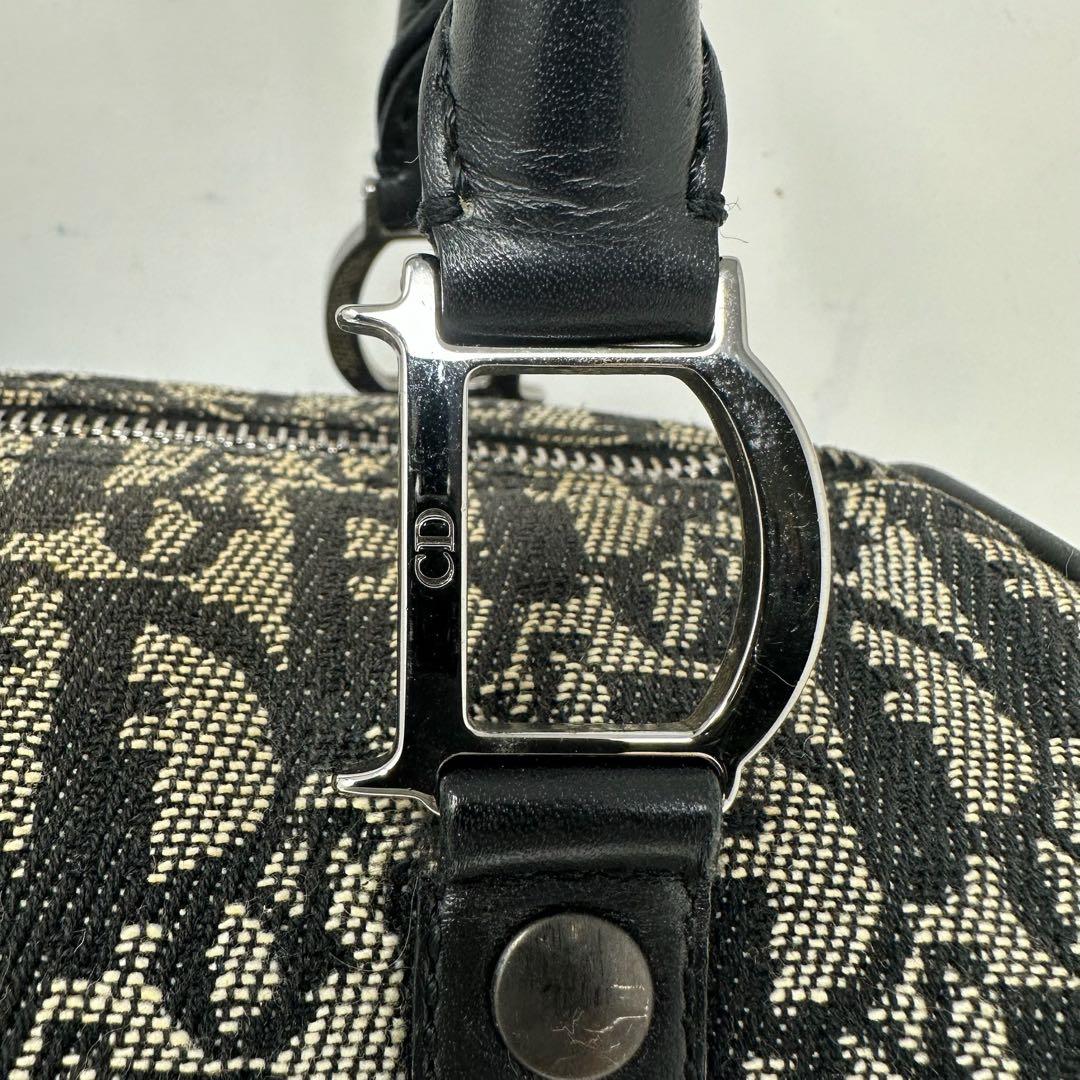 【良品】クリスチャンディオール トロッター ボストンバッグ 鍵付き