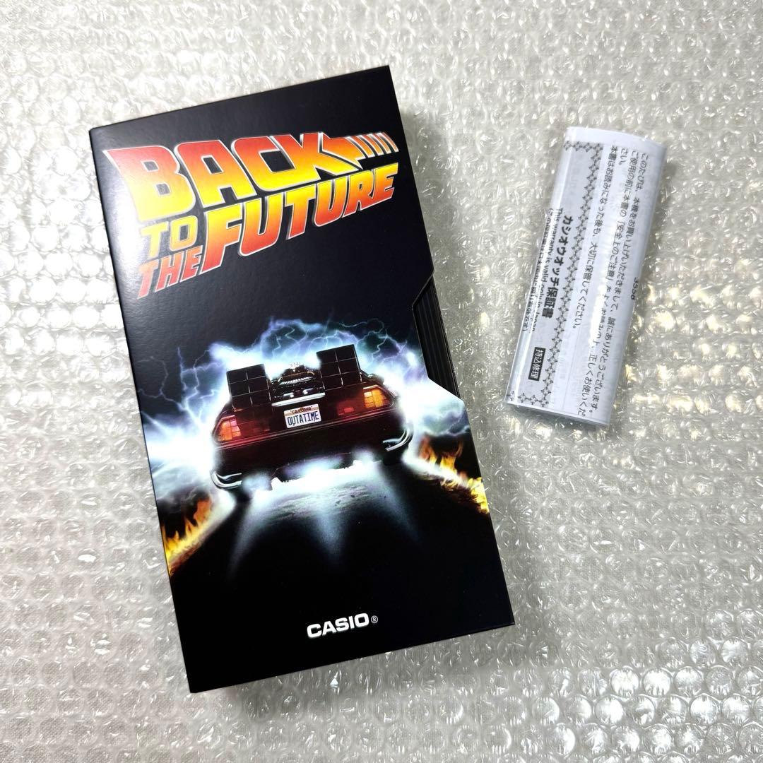 CASIO腕時計 BACK TO THE FUTUREコラボ カシオ　新品