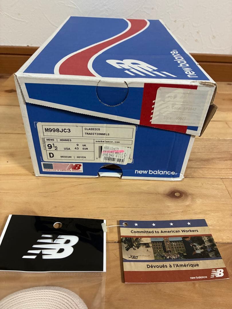 New Balance 998jc3 j.Crew USA製