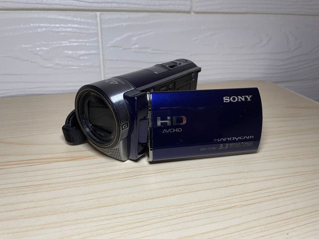 SONY HDR-CX180 ＋リモコン三脚セット（バッテリ2＋SD＋AC）