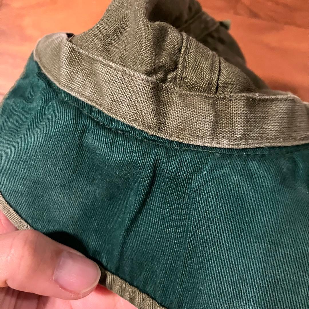 希少 40s US NAVY N-3 ヘリンボーン ワークキャップ ヴィンテージ