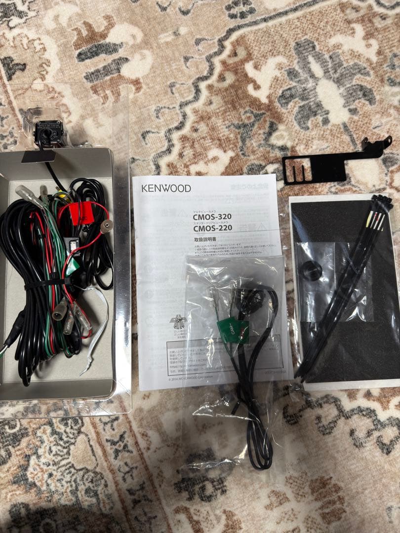 美品 KENWOOD CMOS-320 マルチビューカメラ　バックカメラ