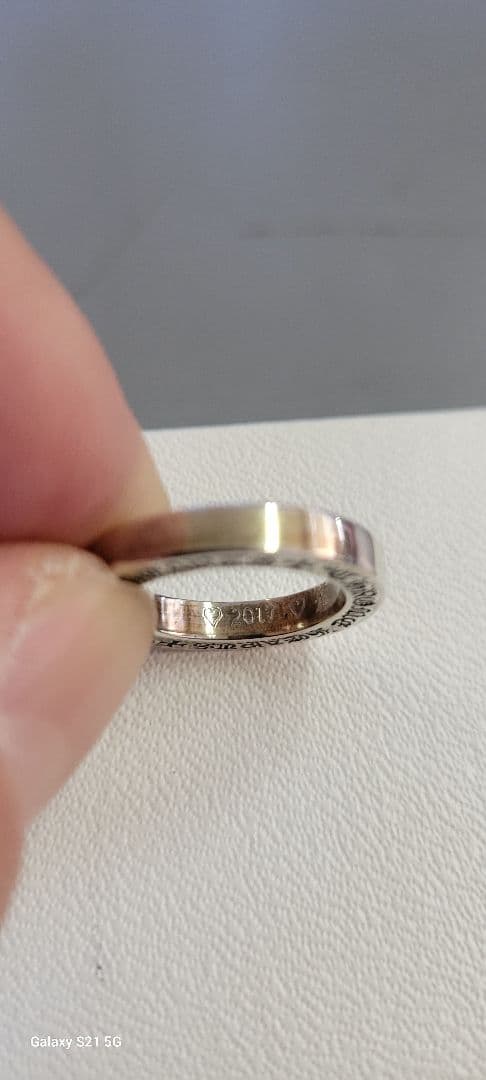 CHROME HEARTSスペーサーリングプレーン3㎜