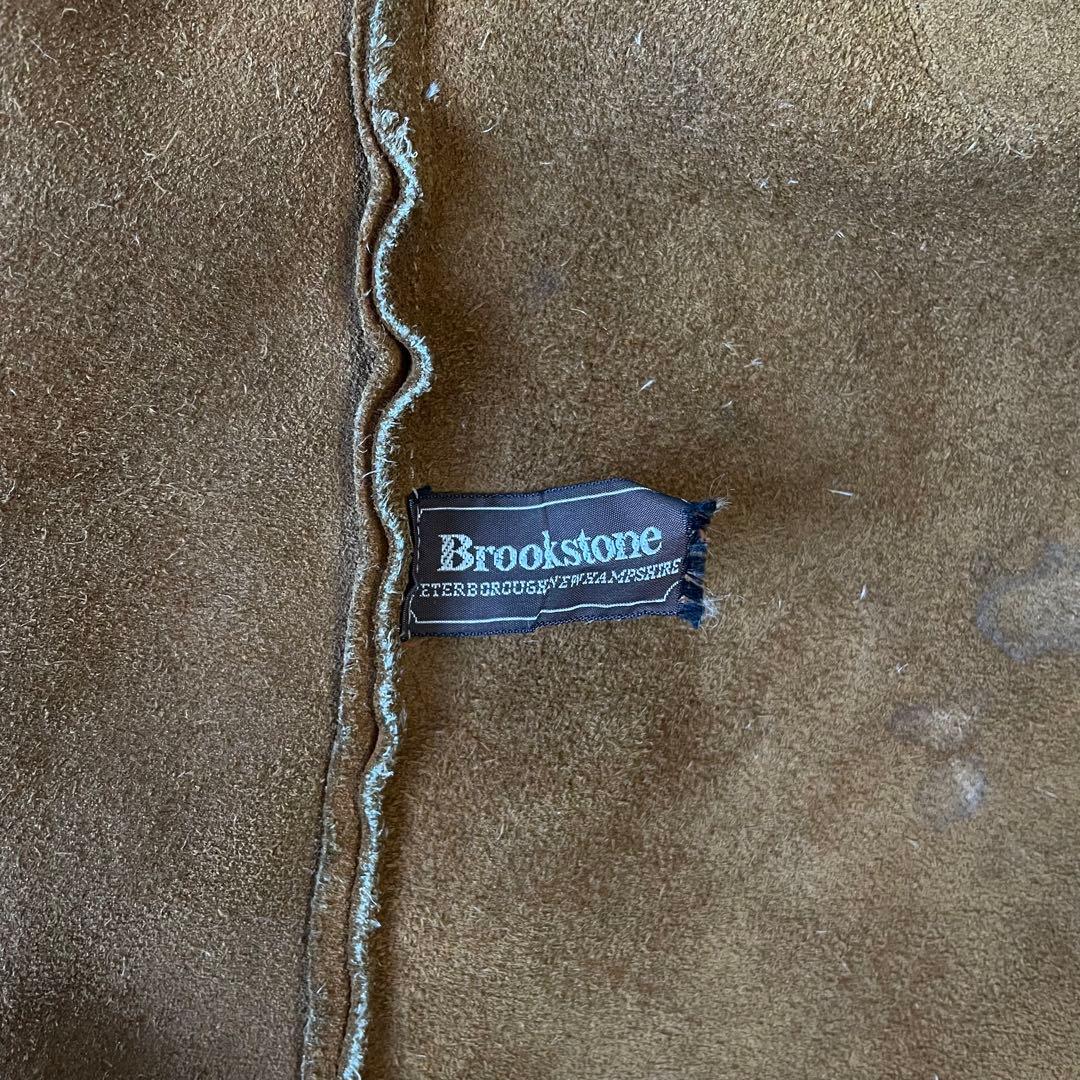 バッグ Vintage 80s Brookstone leather tote bag