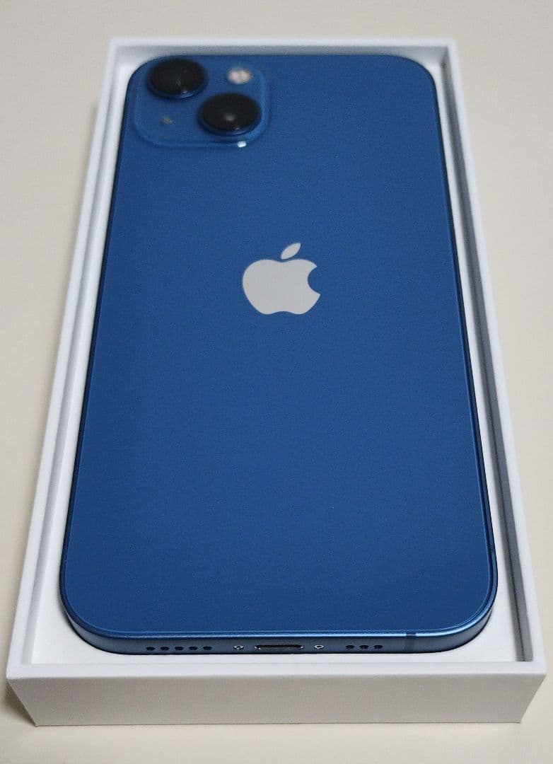 ★美品・純正電池100%★iPhone13 128GB SIMフリー 展示デモ機