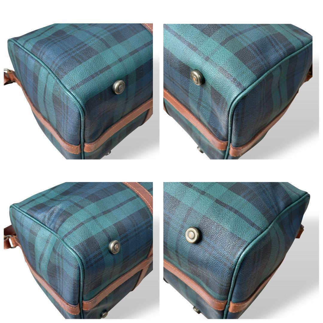 Vintage Polo Ralph Lauren☆チェック柄 ボストンバッグ