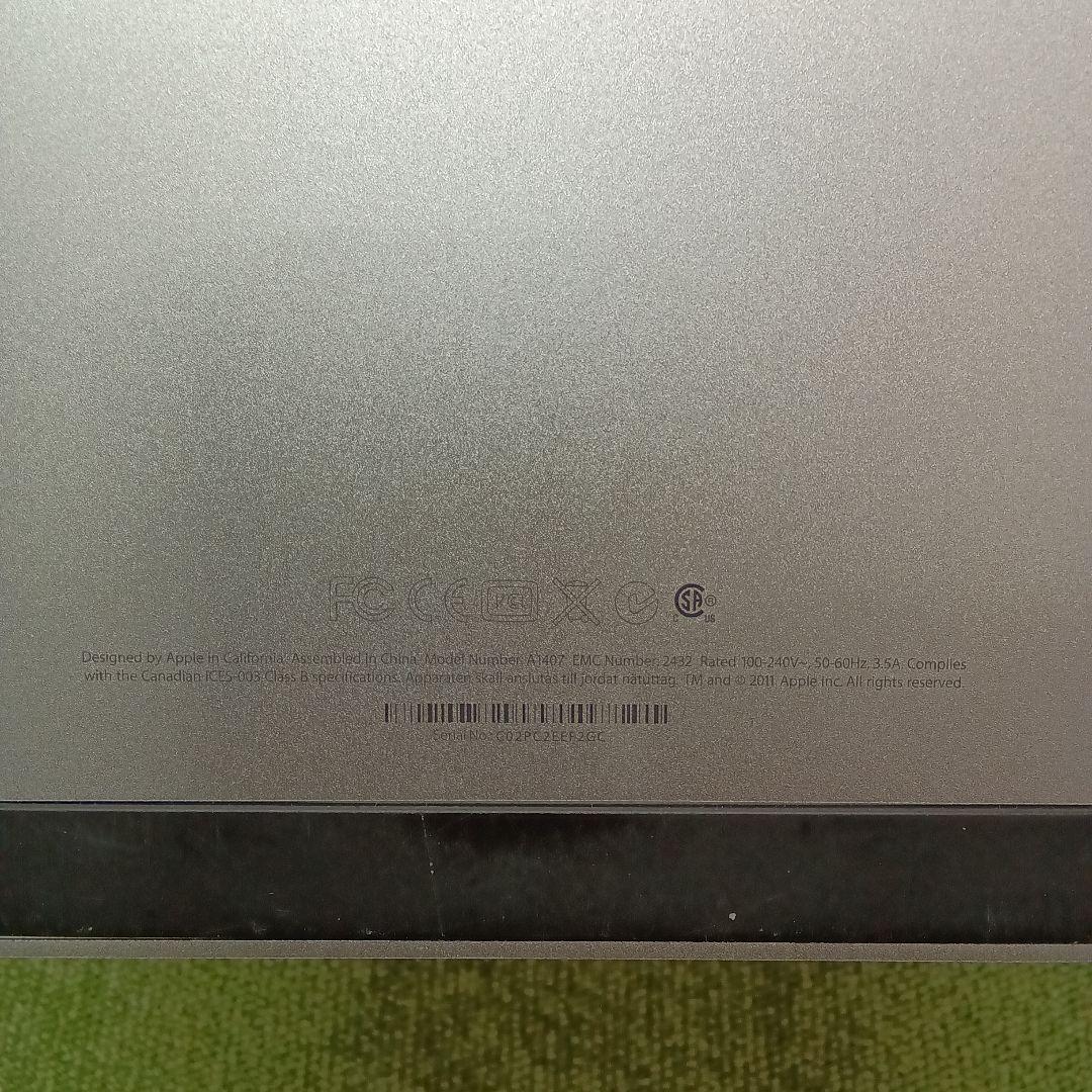 Apple Thunderbolt Display 27インチ A1407 ㉓