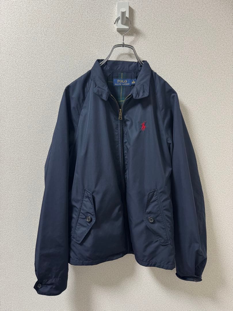 ラルフローレン　スウィングトップ　ブルゾン ネイビー メンズ xsサイズ