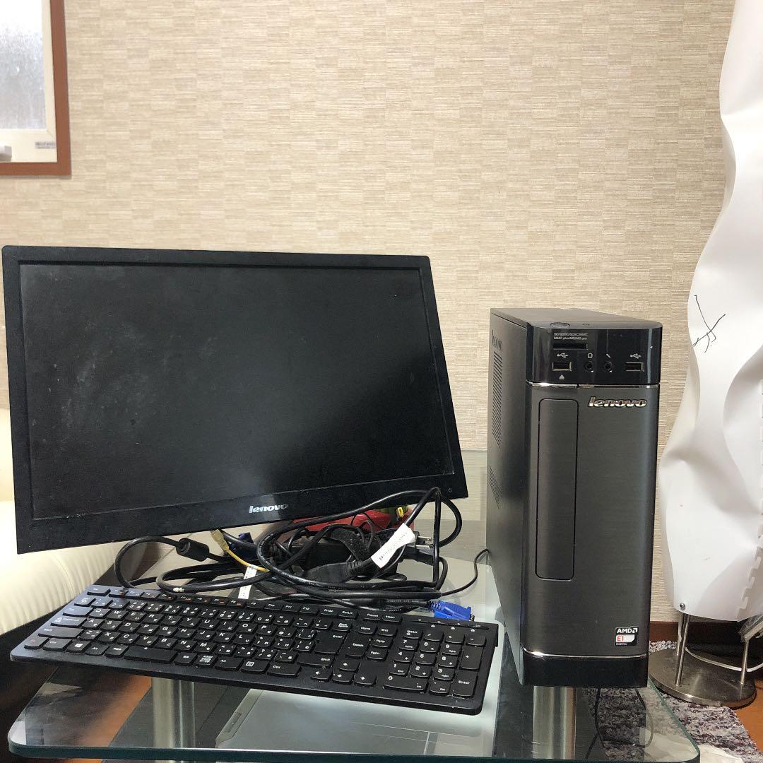 Lenovo デスクトップパソコンセット! AMD