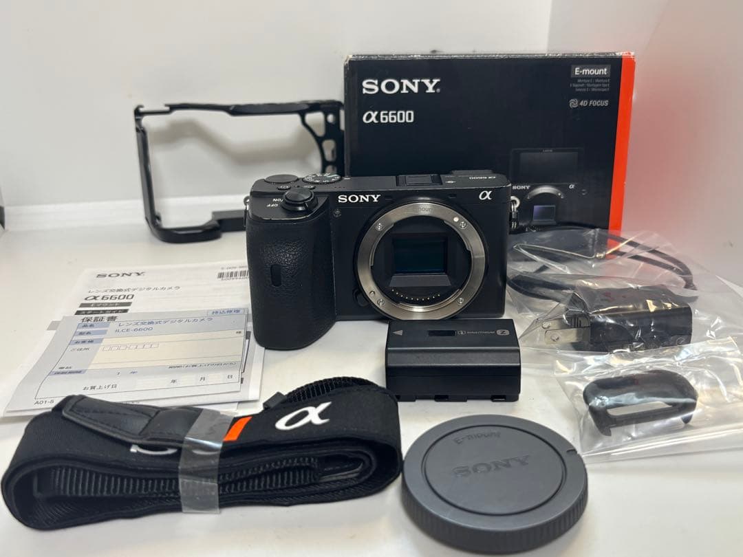 SONY ソニー α6600 ブラック ボディ ILCE-6600