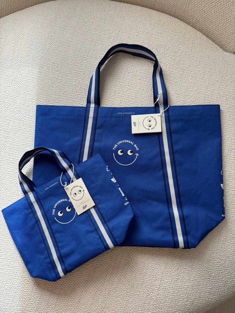 Anya Hindmarch エコバッグ　2点セット