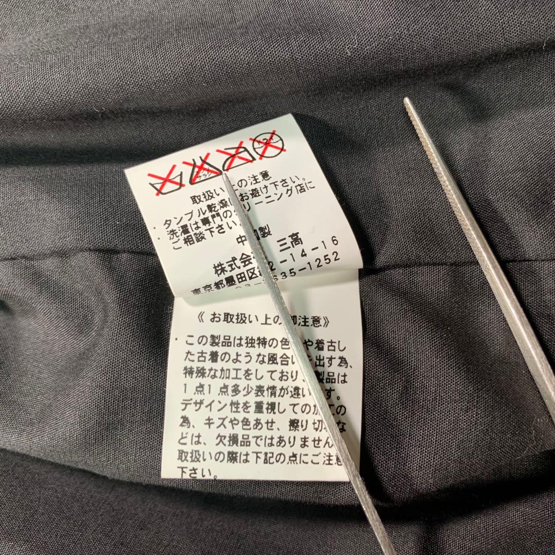 JACKROSEジャックローズピッグレザー ハイネック シングルライダース