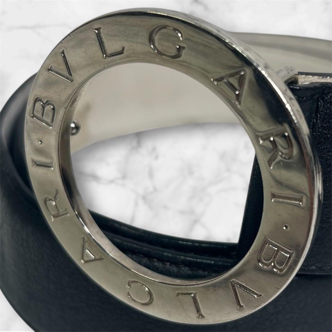 noriわんこ(=∵=)/ BVLGARI レザーベルト　サークルロゴ