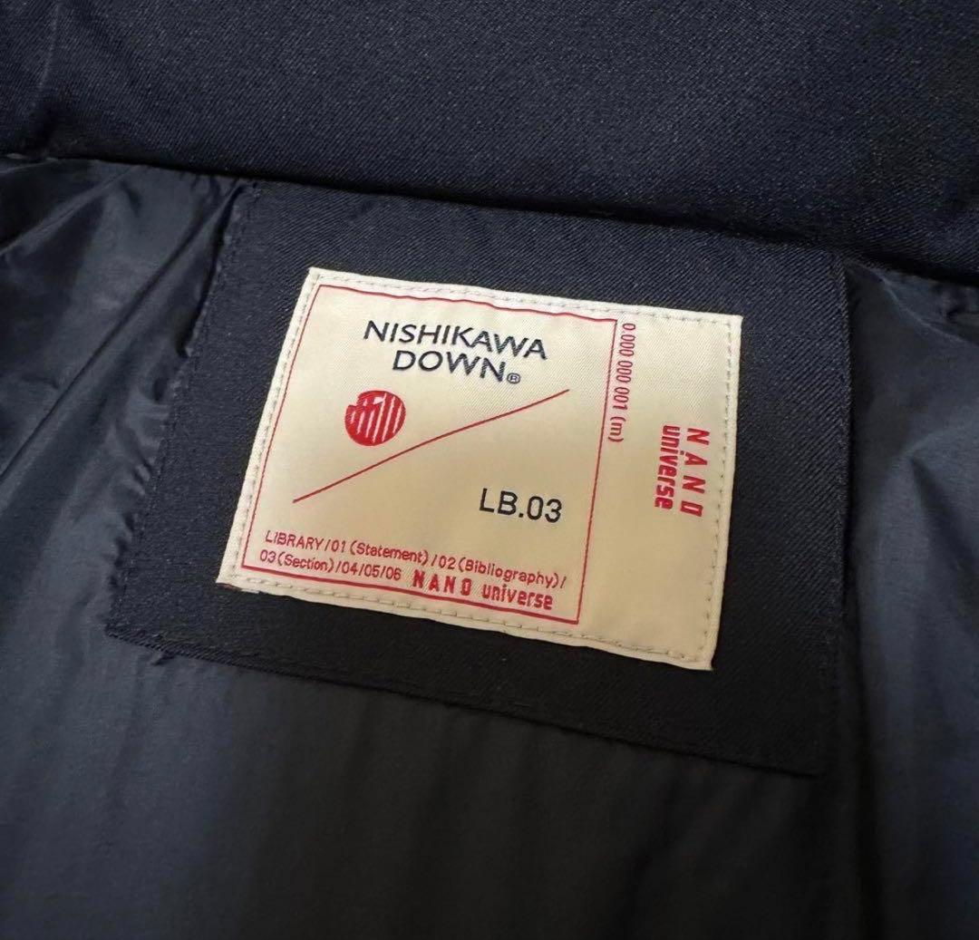 nano universe LB.03／西川ダウン M.Lサイズ
