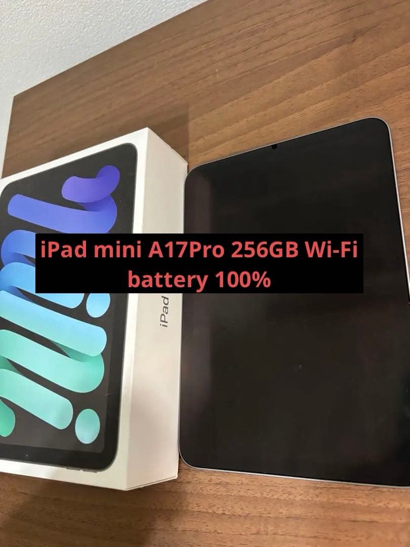 最終特価‼︎ iPad mini (A17 Pro) 256GB Wi-Fi
