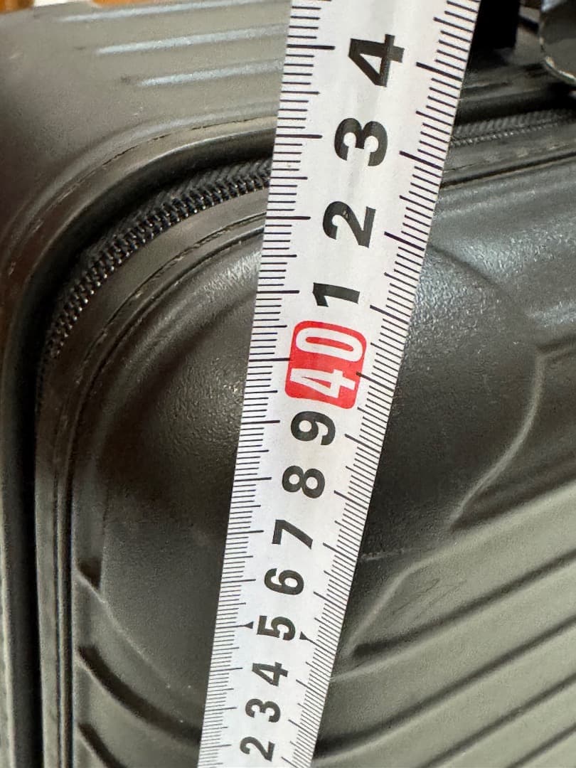 ビジネストローリー RIMOWA サルサ 黒 2輪 軽量 出張に良い機内持込可