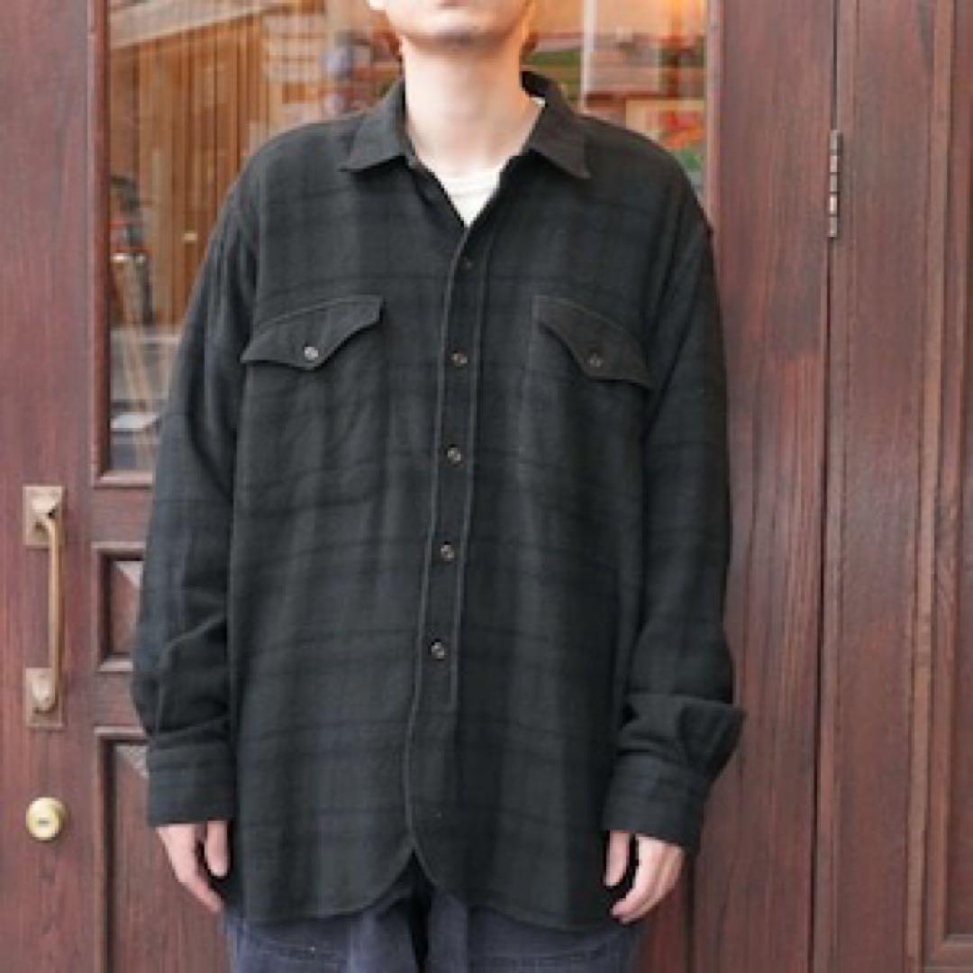 トップス MAATEE&SONS 25AW CASHEMERE NEL SHIRTS 2
