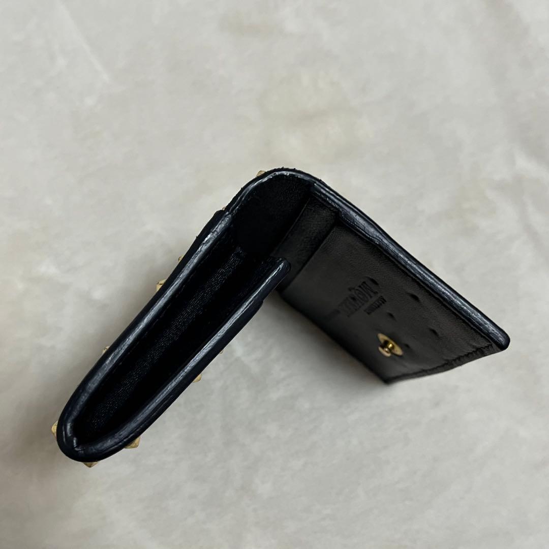 アレキサンダーマックイーン カードケース　スカル　スタッズ　名刺入れ