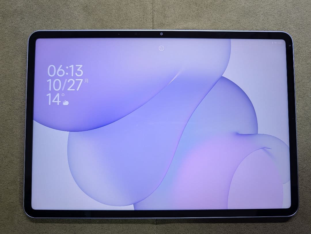 Androidタブレットアクセサリー Xiaomi Pad 7 Green RAM/8GB ROM/256GB