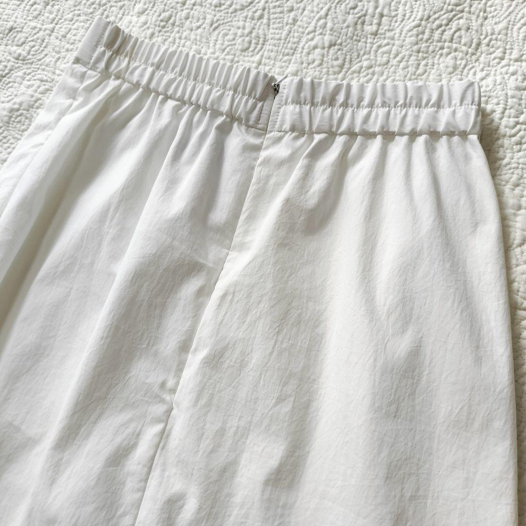 【新品】 UN3D. アンスリード レイヤーパーツスカート 白 ホワイト 36