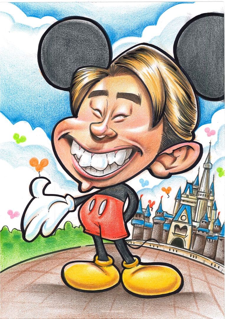 世界で1枚のオーダーメイド似顔絵★プレミアムver★結婚式