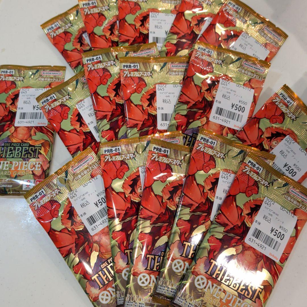 ワンピースカード THE BEST バラパック×16