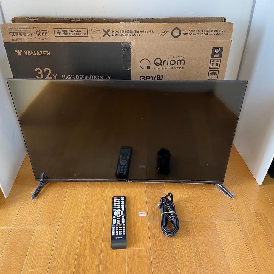 山善 QRTN-32W2K テレビ Wチューナー 液晶 32インチ ハイビジョン