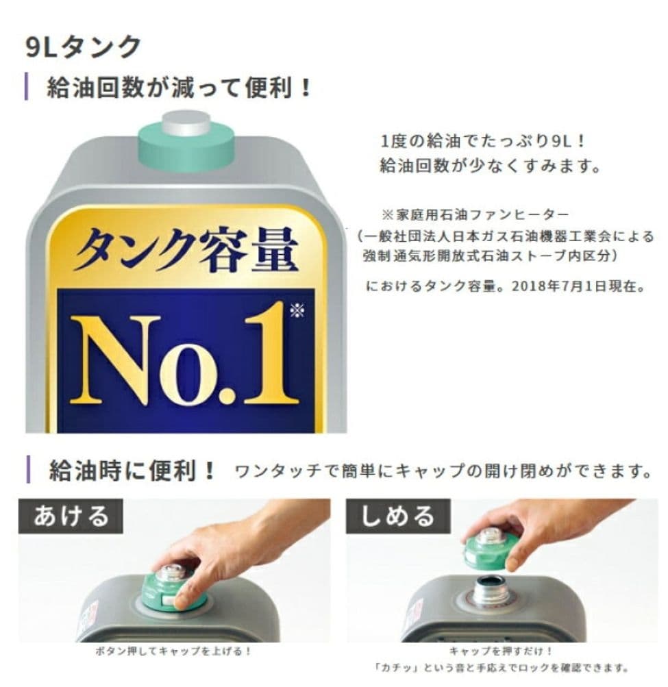 ほぼ新品 ダイニチ 石油ファンヒーター DXタイプ FW-72DX6-W