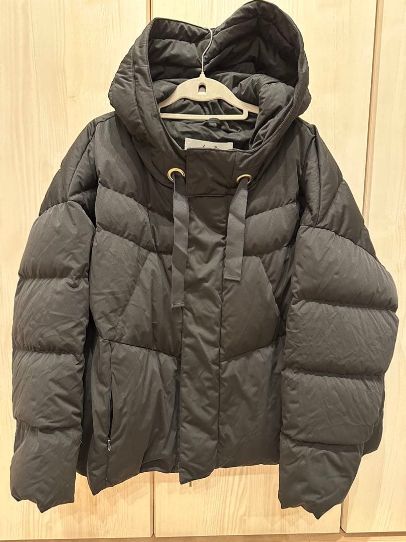 6×1  / COCOON DOWN JACKET 　黒
