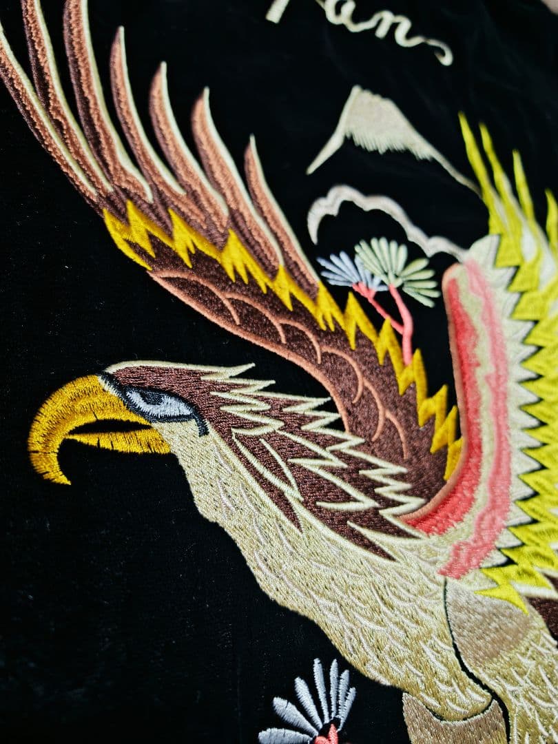 OBORO 美品 別珍 ワシ 日本限定 スカジャン unisex vintage