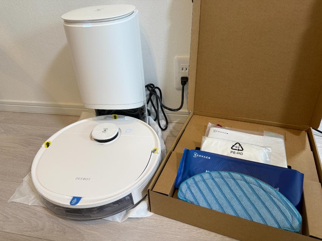 【未使用】ECOVACS DEEBOT N8+ ロボット掃除機 水拭き