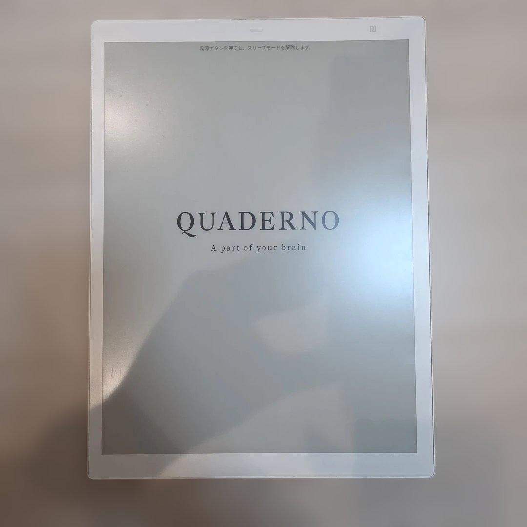 富士通 QUADERNO A4 Gen.2 FMPWD41 電子ペーパー
