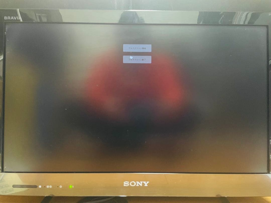 SONY KDL-22EX420 22V 液晶テレビ 純正リモコン ジャンク