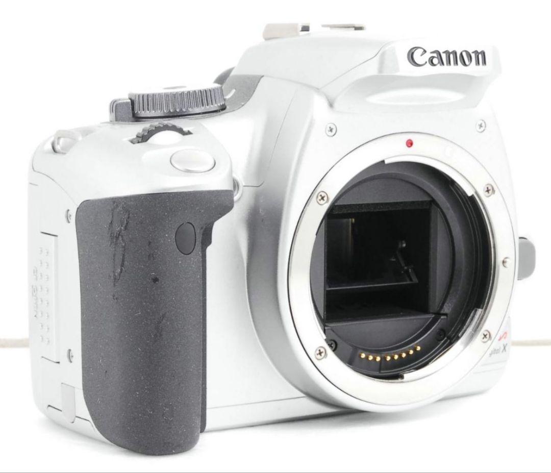 CANON　EOS　KissX　ダブルレンズ　初心者　キャノン　一眼レフ　超望遠