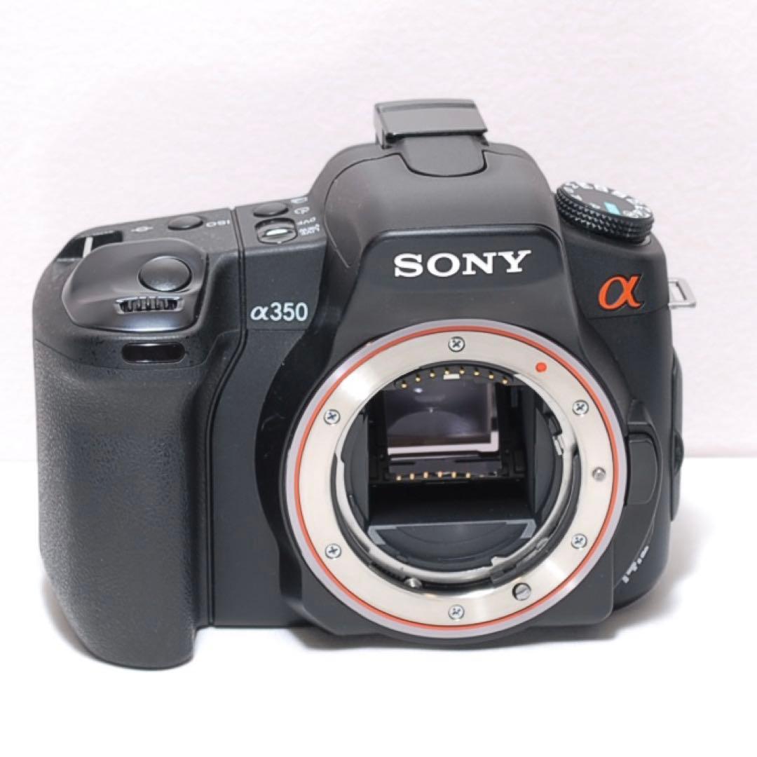 ✨届いたらすぐに使える✨ SONY α350✨ ダブルレンズ✨入門モデル✨