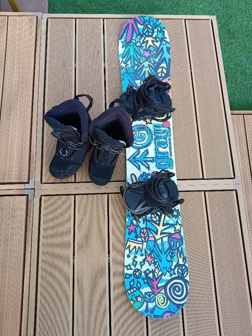 GRAY ジュニア用スノボ3点セット