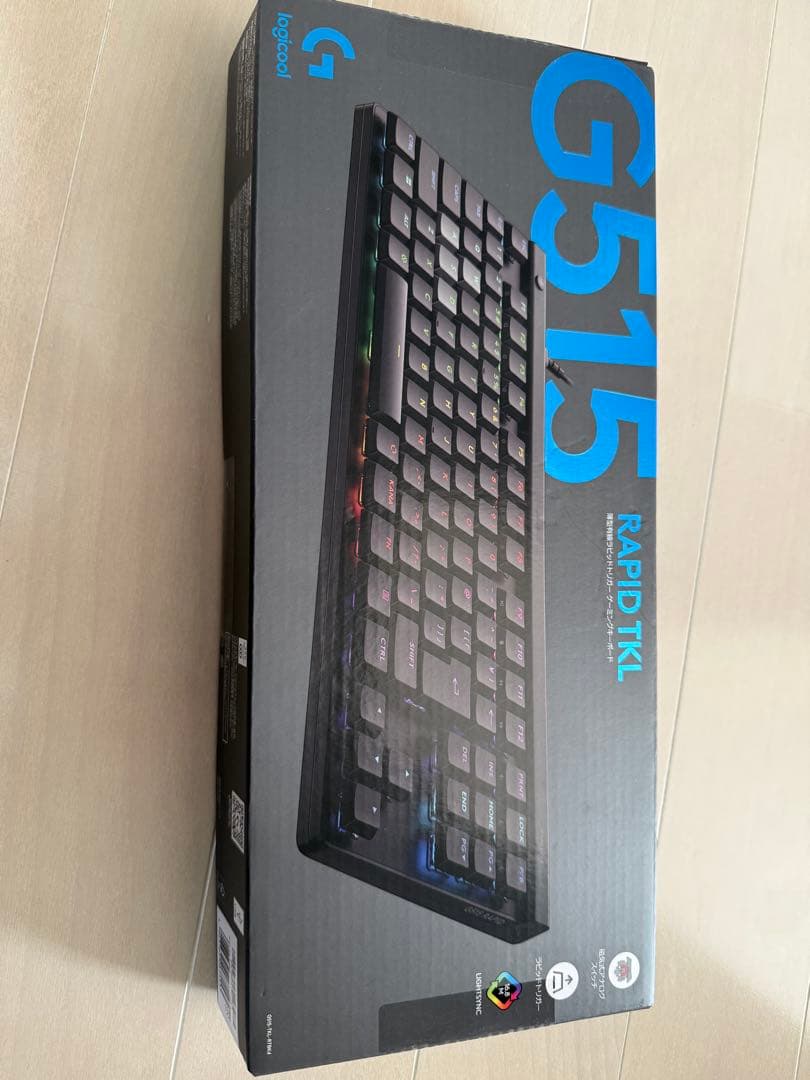 Logitech G515 RAPID TKL メカニカルキーボード