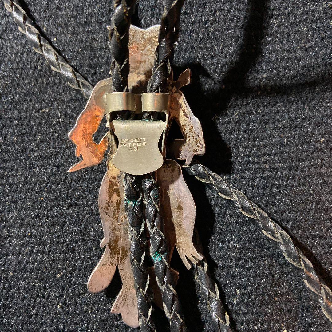 インディアンジュエリー　ホピ　ボロタイ